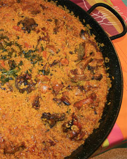 Arroz con liebre castellano