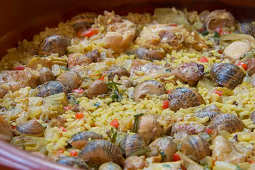 Arroz con caracoles