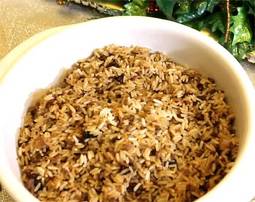 Arroz con nueces