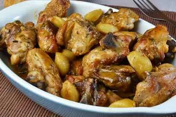 Pollo al ajillo (Receta de la abuela) 