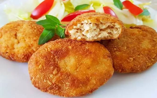 Tortas de pollo fáciles (Como prepararlas rápido)