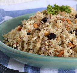 Arroz con almendras