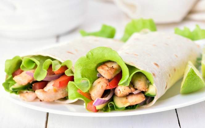 Wrap de pollo