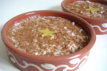 Arroz con leche lechera y carnation 