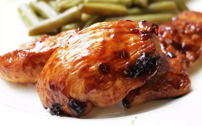 Pollo al horno enchilado (Adobado picantón)