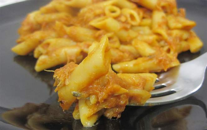 Macarrones con atún en Thermomix