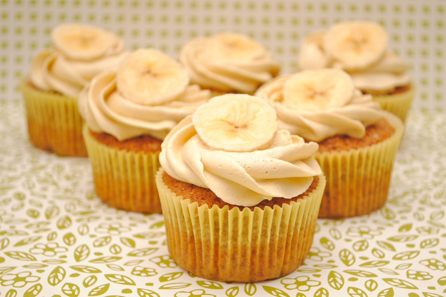Cupcakes de plátano (banana) 