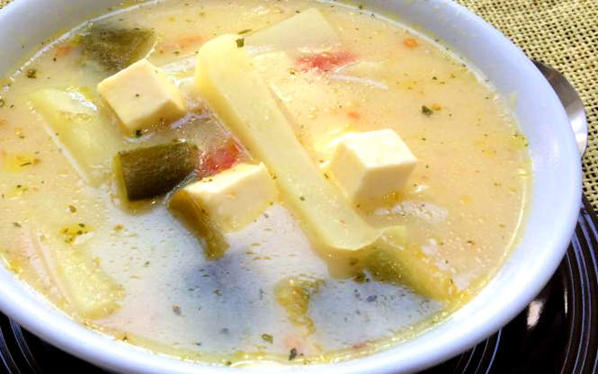 Sopa de queso