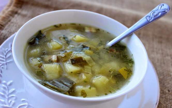 Sopa de puerros