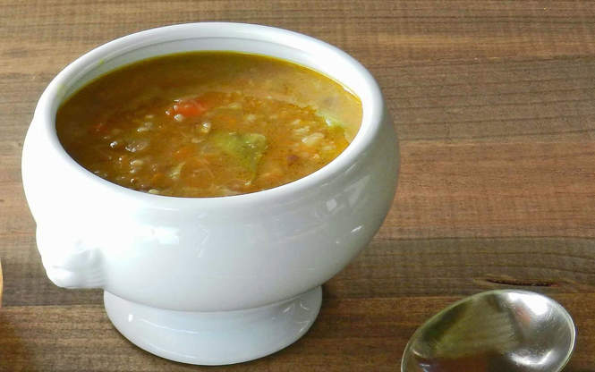 Sopa de verduras thermomix