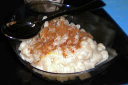 Arroz con leche con huevo