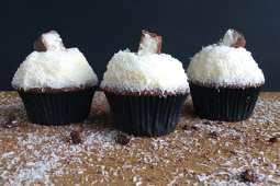 Cupcakes hawaianos