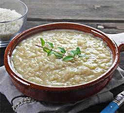 Arroz con leche de coco