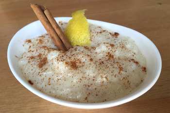 Arroz con leche lechera y carnation 