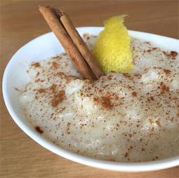 Arroz con leche en panificadora