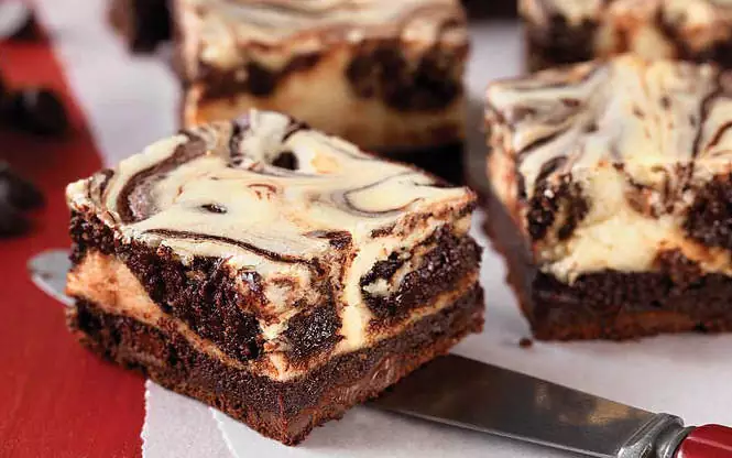 Brownie cheesecake 