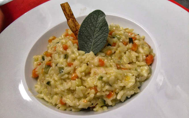 Risotto de verduras